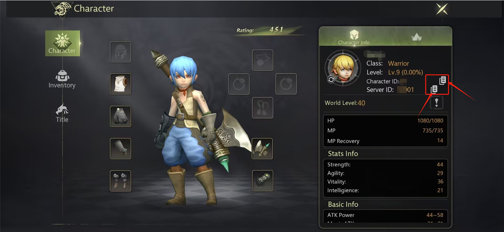 Panduan menemukan User ID Dragon Nest M Classic