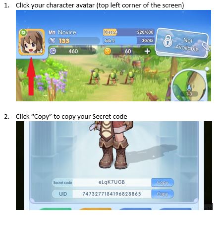 Panduan menemukan User ID Ragnarok Idle Adventure Plus